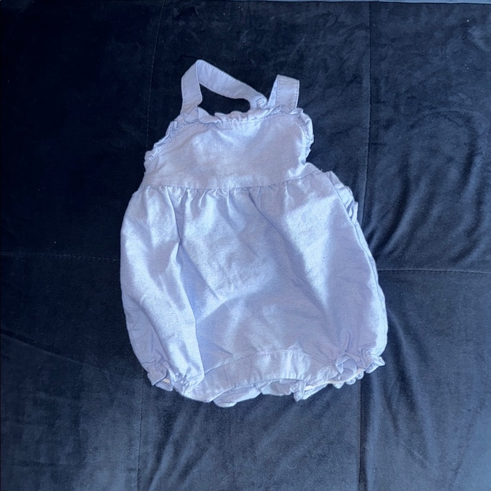 Light Blue Kids Romper